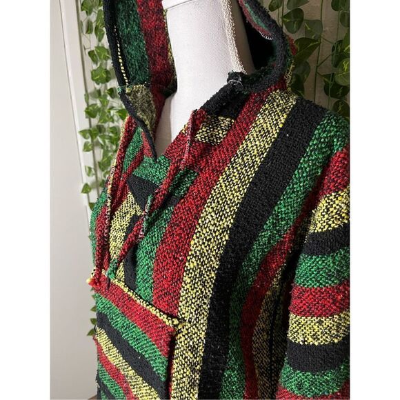 Hippie Rasta Hoodie  - Picture 3 of 5